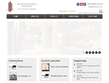 Tablet Screenshot of bukitkiara.com